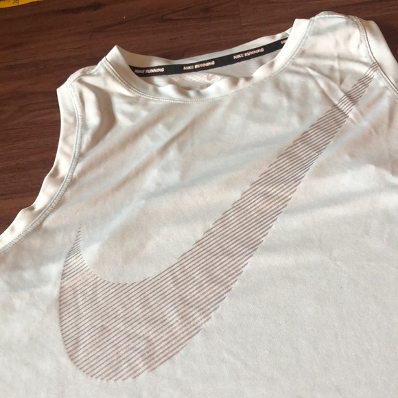 Nike Dri-Fit Running Racerback Tank Large - Picture 3 of 12